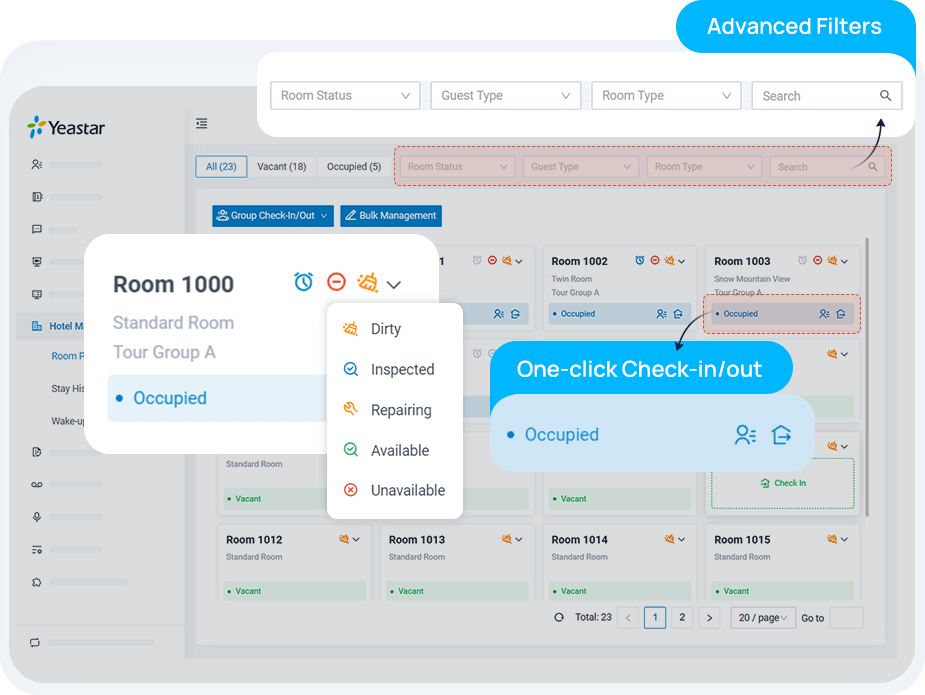 Seamless Wake-Up Service Management